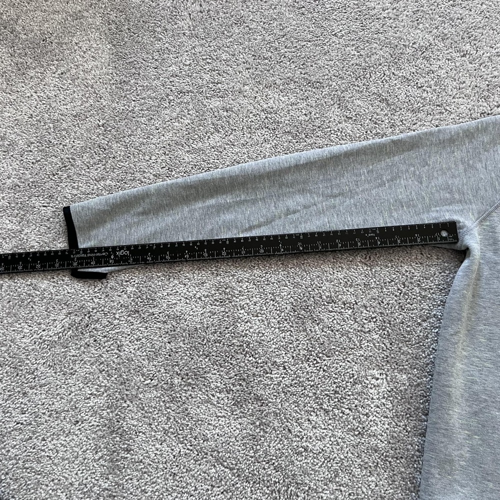 Nike Tech Fleece Track Jacket Moto Cape Womens Medium Gray Full Zip - Picture 15 of 16